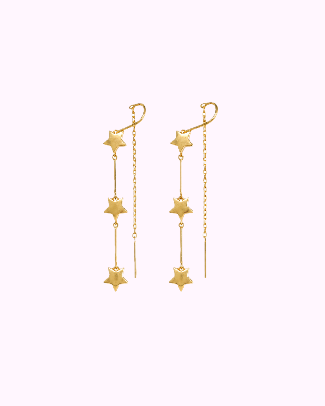 Étoiles Dangling Stars Earrings