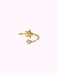 Étoiles Jumelles Twin Star Ring