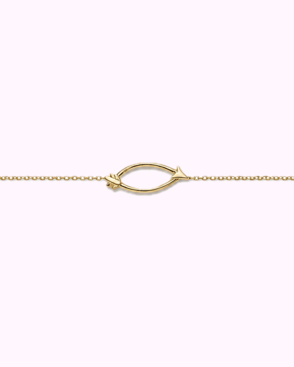Flèche arrow anklet