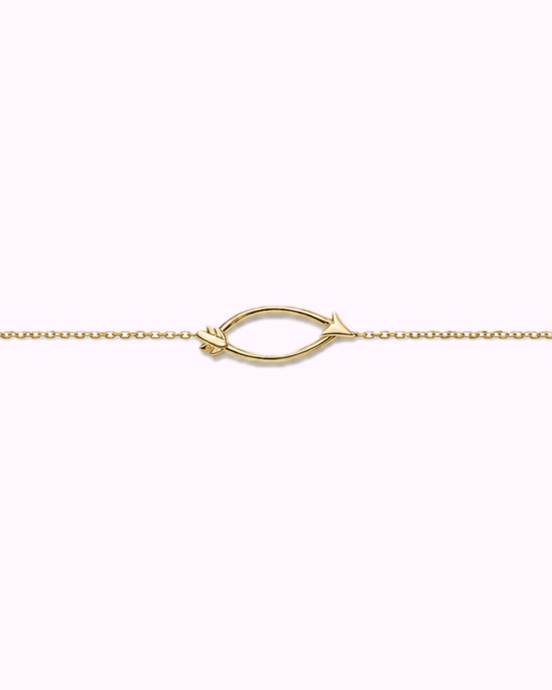 Flèche arrow anklet