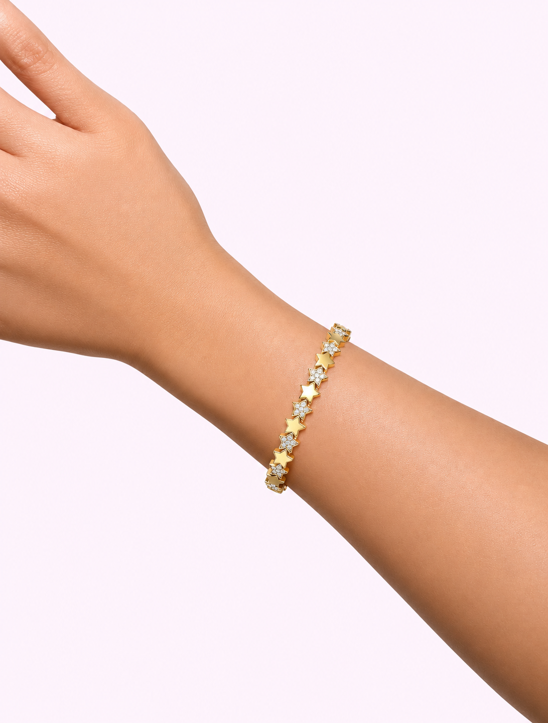 Étoiles Stars Bangle Bracelet