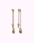 Clé du Cœur Lock & Key Earrings