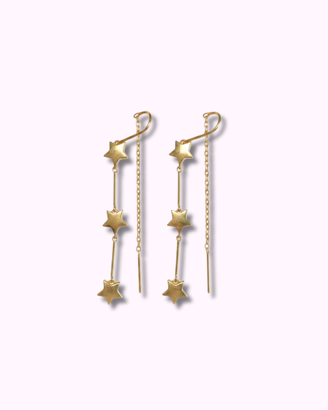 Étoiles Dangling Stars Earrings